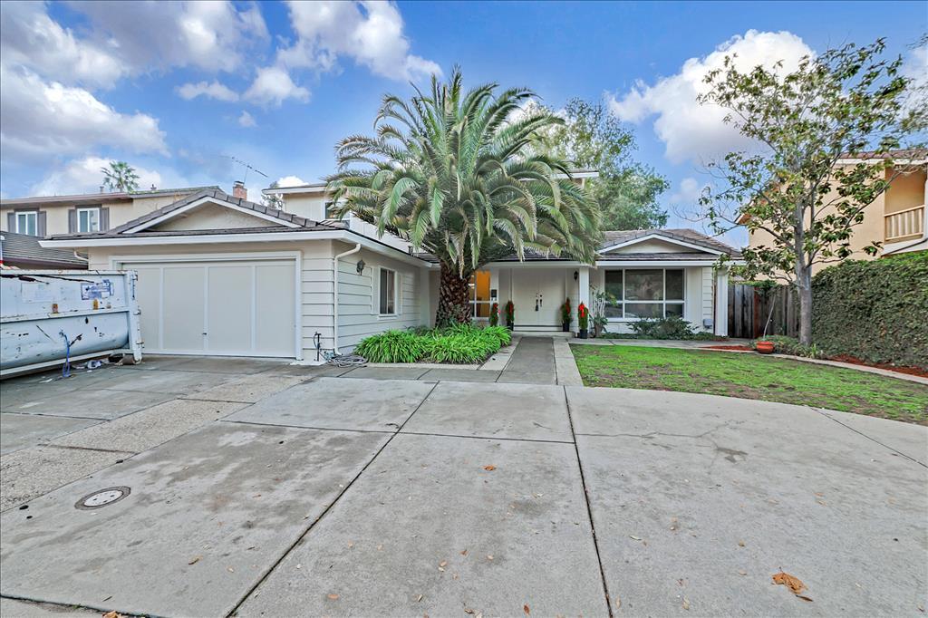 a view of house with outdoor space area
