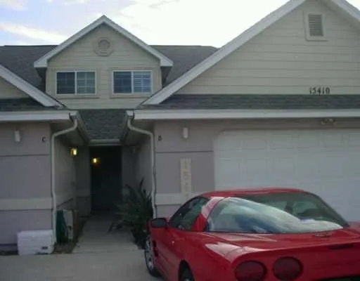 a house view with a outdoor space