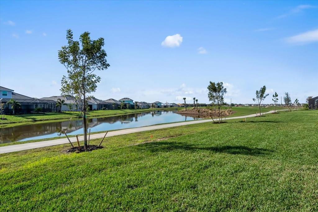 19168 Cherrystone Way Lakewood Ranch, FL 34211 - Photo 21 of 23 a park with lots of green space and trees