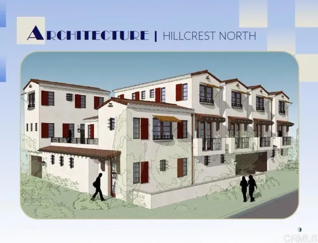 a view of building with glass windows