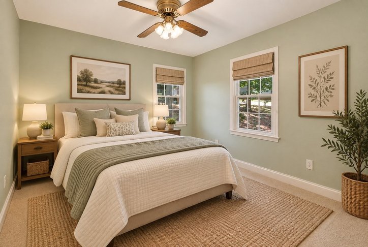 106 Pikes Ridge Anderson, SC 29626 - Photo 10 of 41 Plentiful natural light streams through multiple windows highlighting the neutral carpeting and neat trim work.