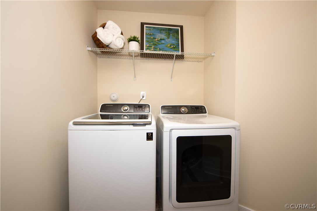 7649 Nicklaus Circle Moseley, VA 23120 - Photo 20 of 36 a view of washer and dryer