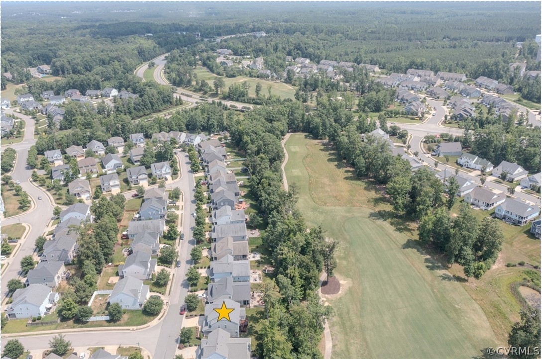 7649 Nicklaus Circle Moseley, VA 23120 - Photo 31 of 36 an aerial view of residential house with outdoor space