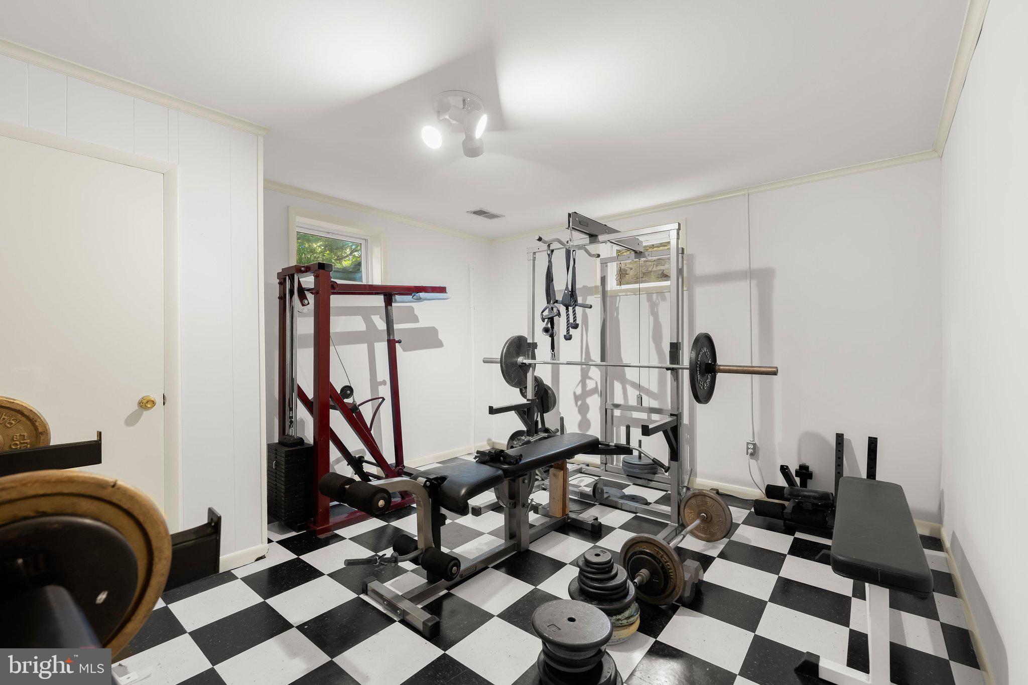5318 Tuscarawas Road Bethesda, MD 20816 - Photo 28 of 42 Lower level Exercise room or Bedroom #5