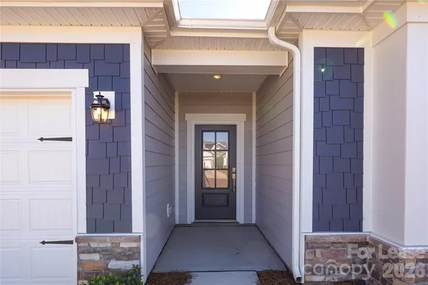 a view of an entryway door