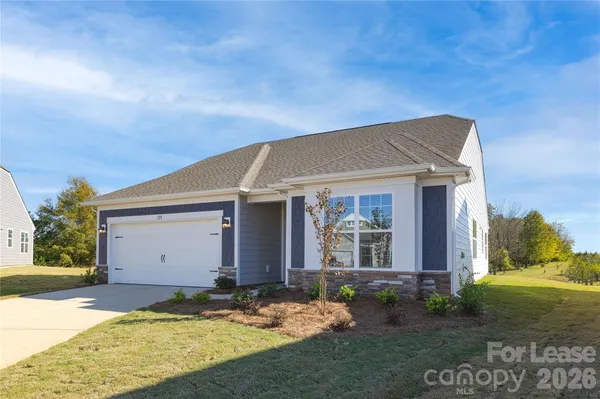 front view of house with a yard