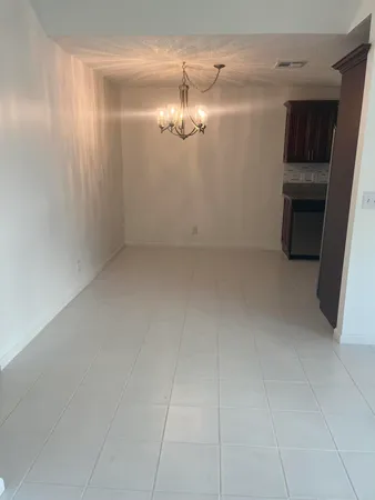 a view of empty room with an empty space