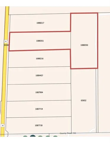 a view of a covered with an empty and a cabinet