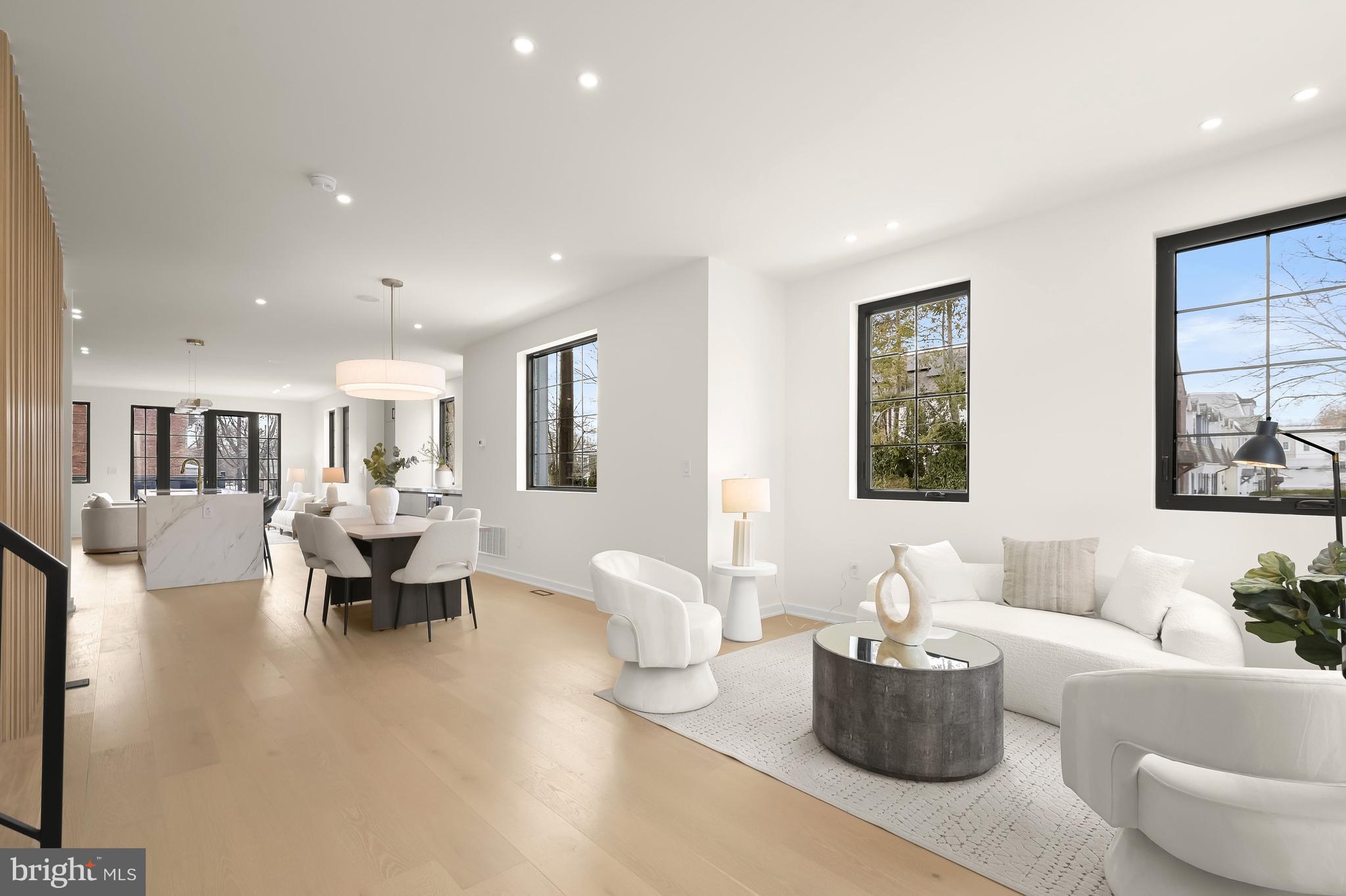 3554 T Street Northwest Washington, DC 20007 - Photo 3 of 54 Views and natural light fill every room