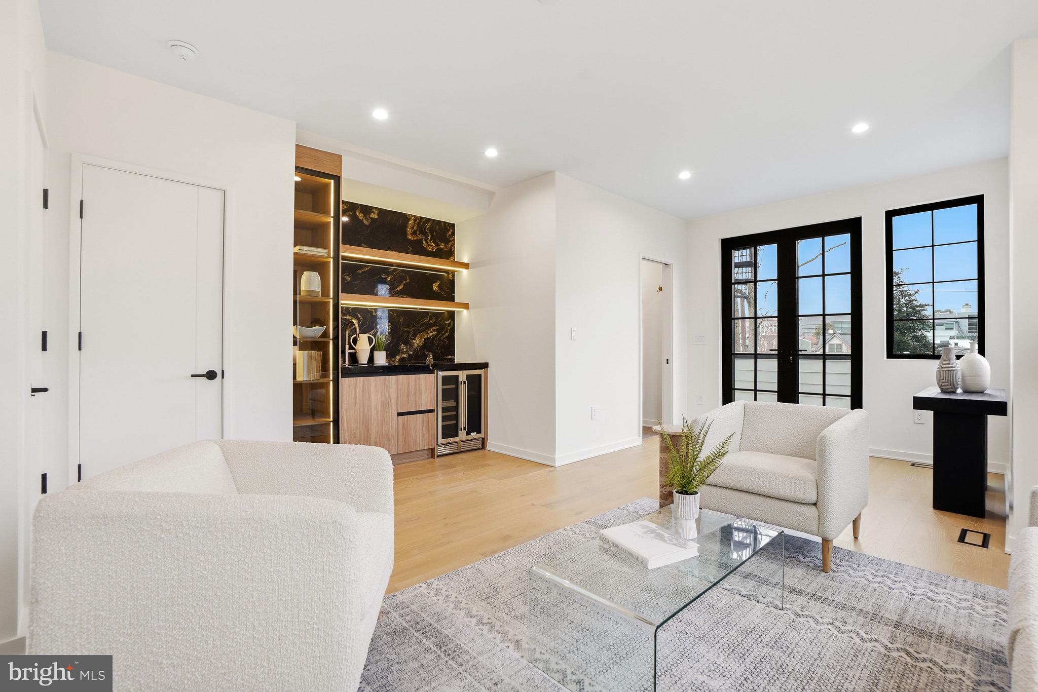 3554 T Street Northwest Washington, DC 20007 - Photo 38 of 54 ...with wet bar, beverage cooler, and cabinetry