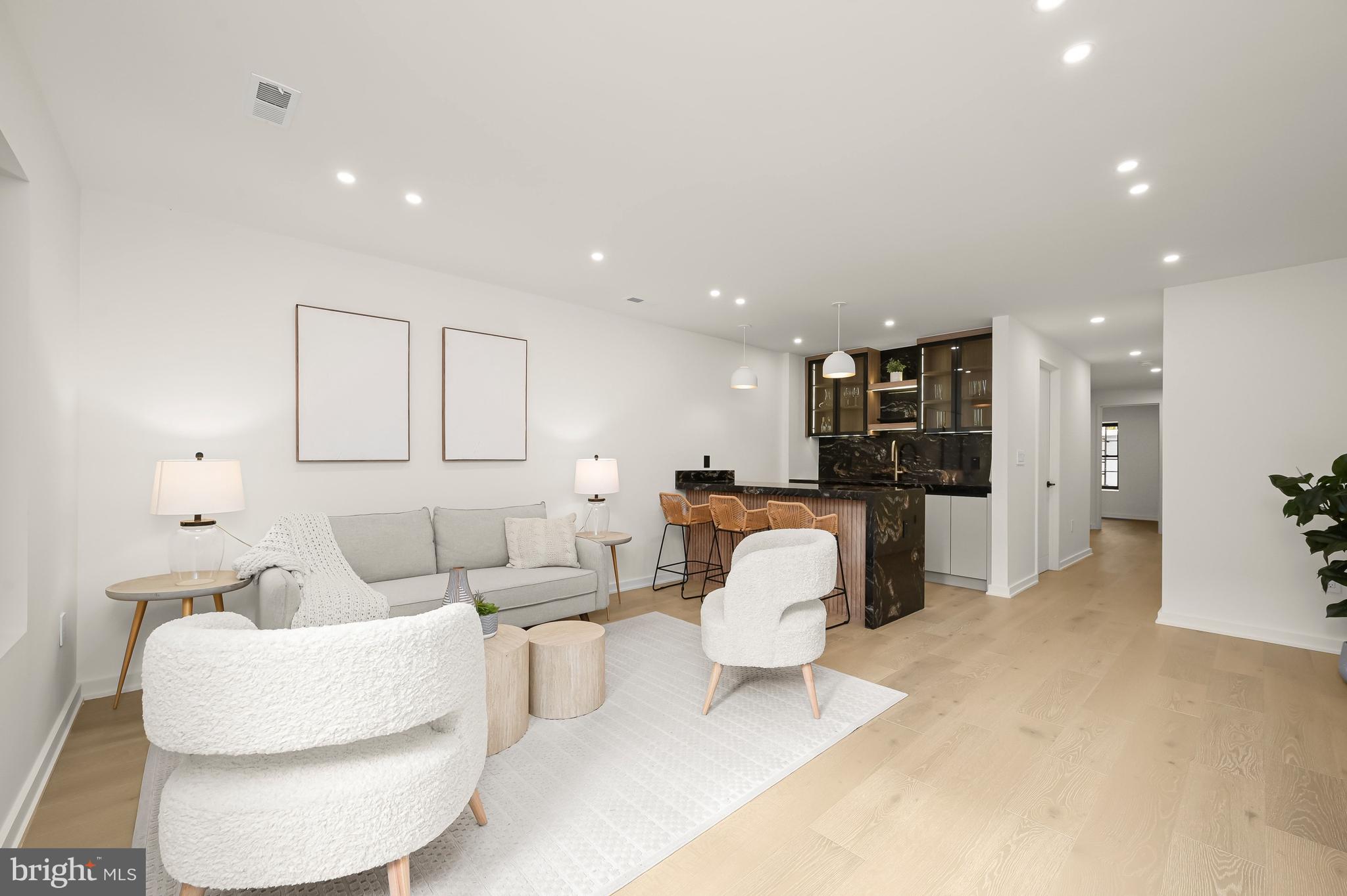 3554 T Street Northwest Washington, DC 20007 - Photo 44 of 54 ...with wet bar for entertaining