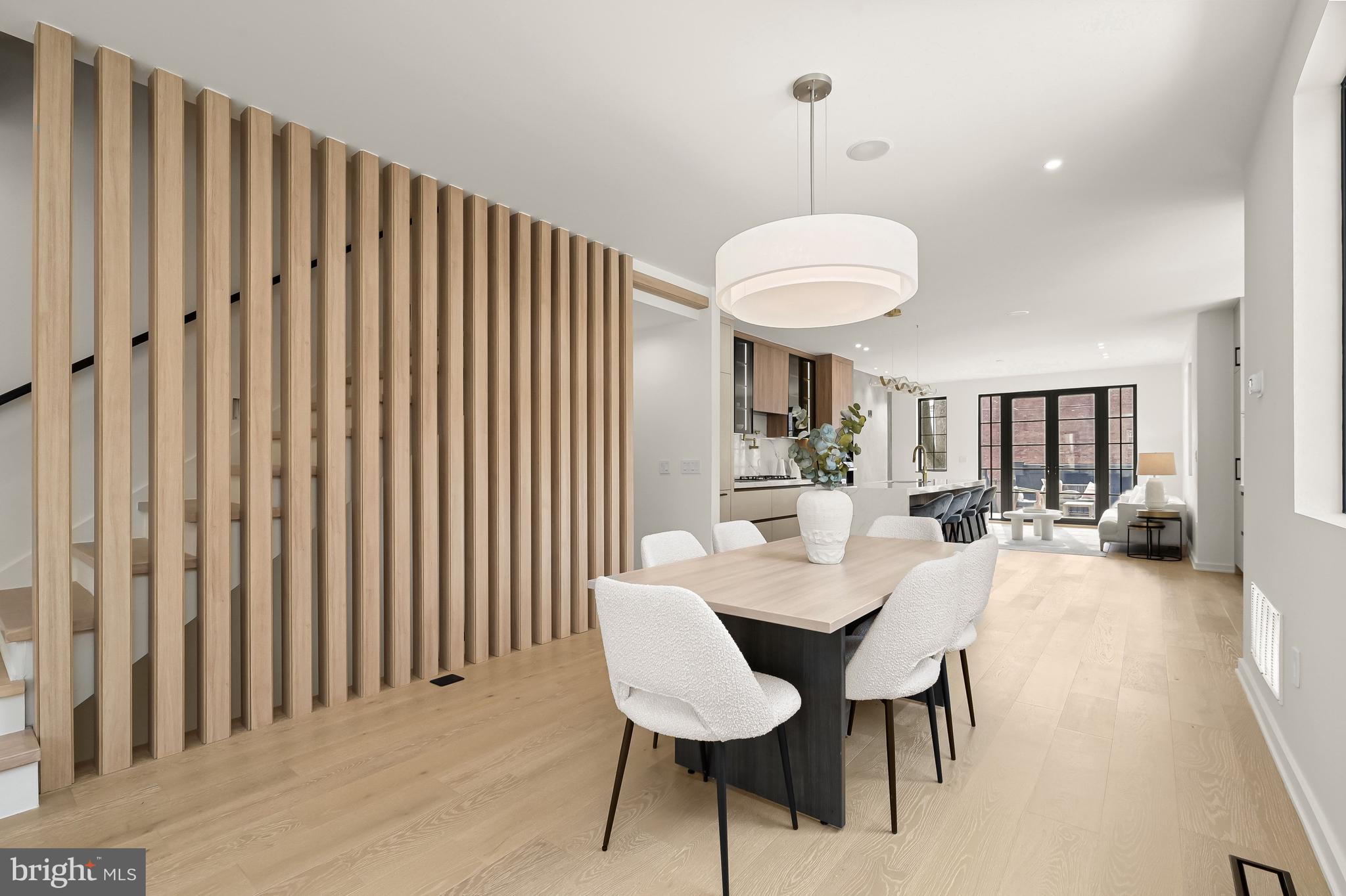 3554 T Street Northwest Washington, DC 20007 - Photo 6 of 54 Artfully-placed statement staircases