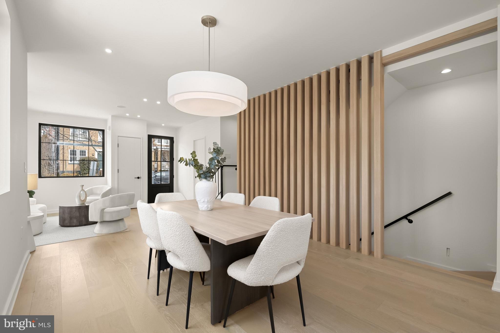 3554 T Street Northwest Washington, DC 20007 - Photo 7 of 54 Recessed lighting and motion-censor step lighting