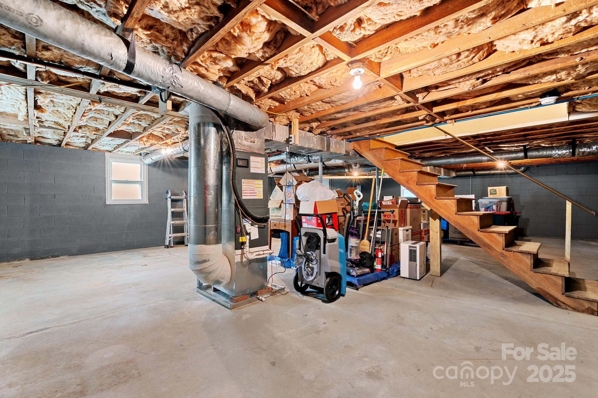 2473 Israel Chapel Road Connelly Springs, NC 28612 - Photo 28 of 37 a view of storage and utility room