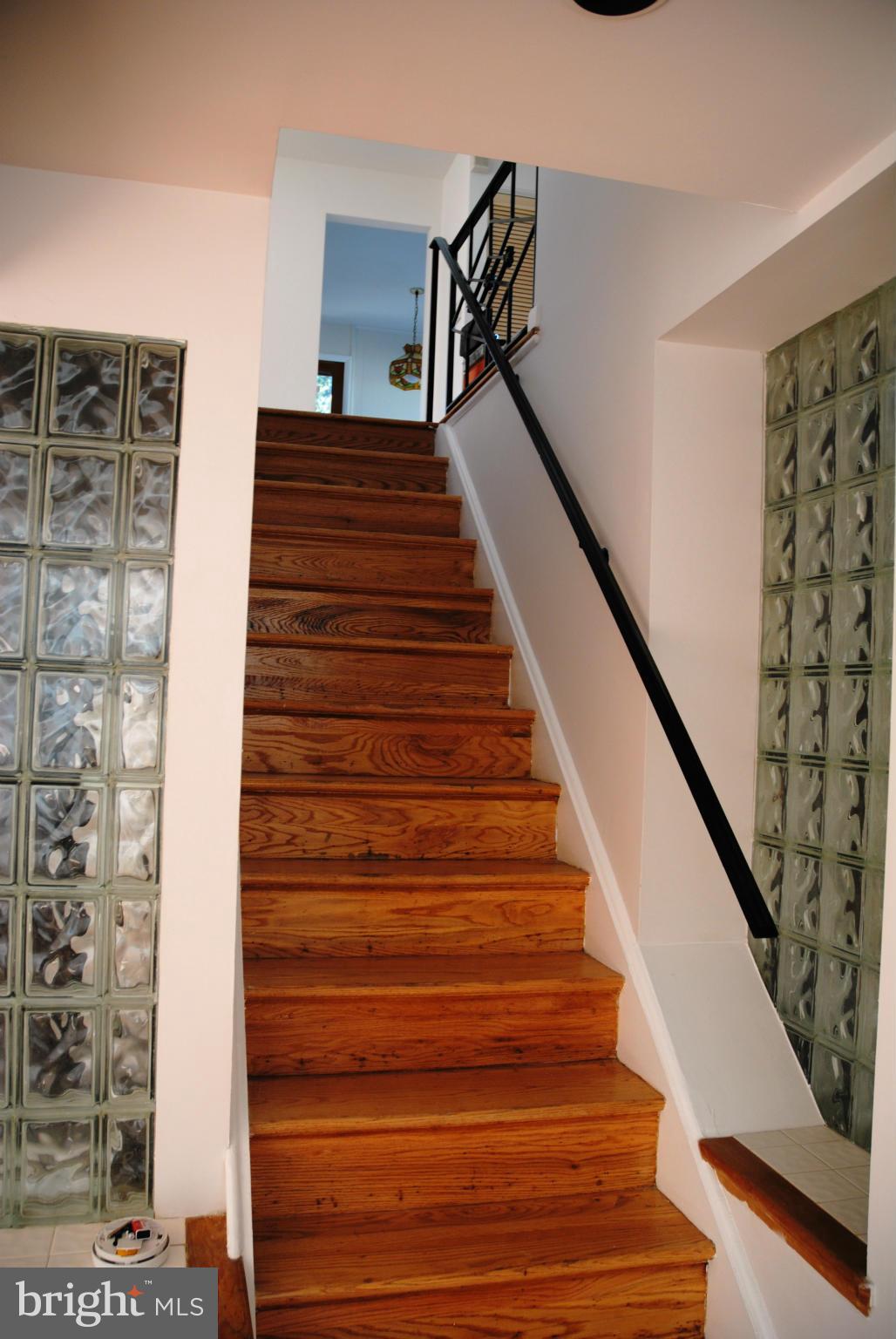 10834 Margate Road Silver Spring, MD 20901 - Photo 15 of 28 Stairs from Foyer to Recreation Room