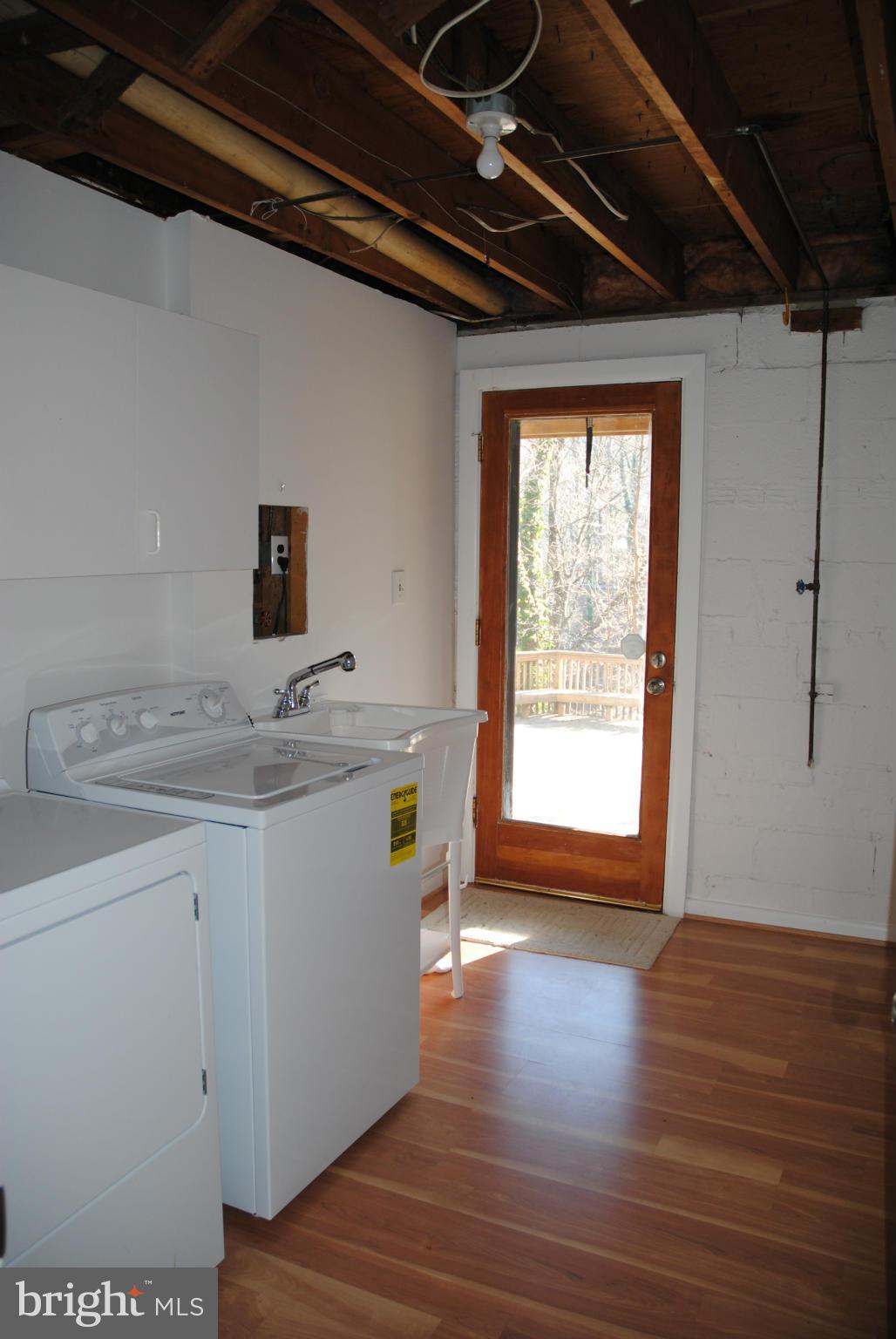10834 Margate Road Silver Spring, MD 20901 - Photo 22 of 28 Laundry: New W/Dryer- Door to Patio