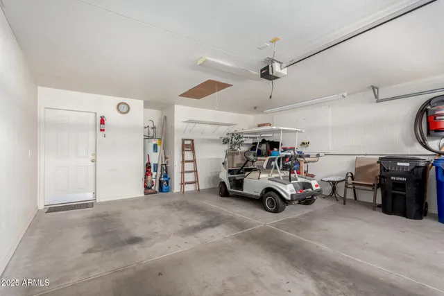 a view of car parking in a garage