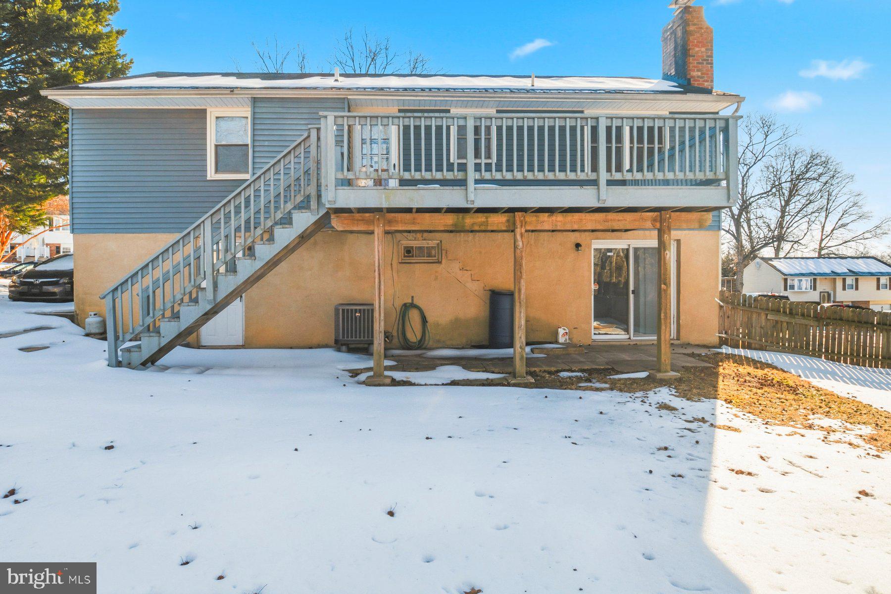 7526 Lemon Tree Court Hanover, MD 21076 - Photo 27 of 27 a view of backyard with deck