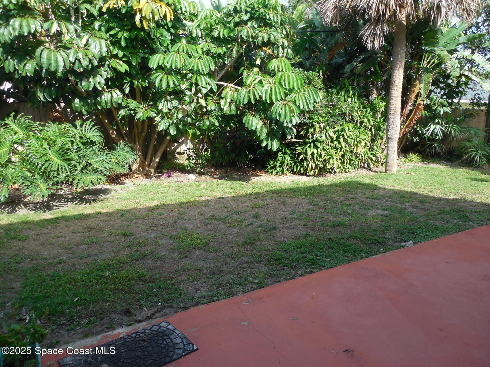345 Ocean View Lane Indialantic, FL 32903 - Photo 30 of 31 a view of a yard with plants and large trees