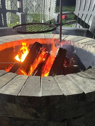 a view of outdoor space and seating area