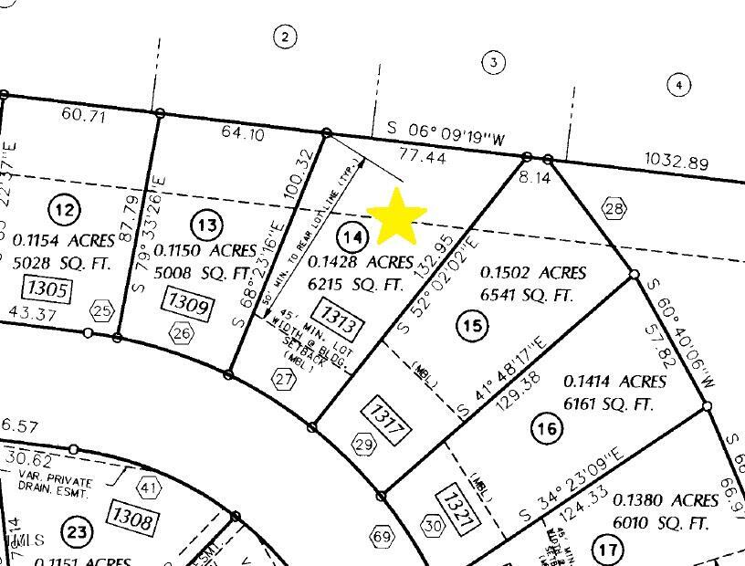 1313 Swingline Way Raleigh, NC 27610 - Photo 20 of 26 plat