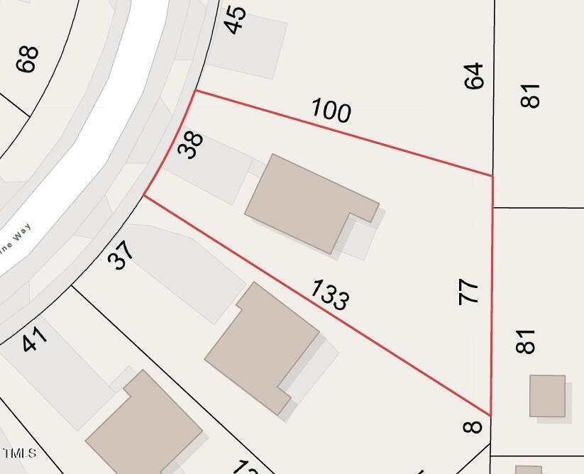 1313 Swingline Way Raleigh, NC 27610 - Photo 21 of 26 tax map