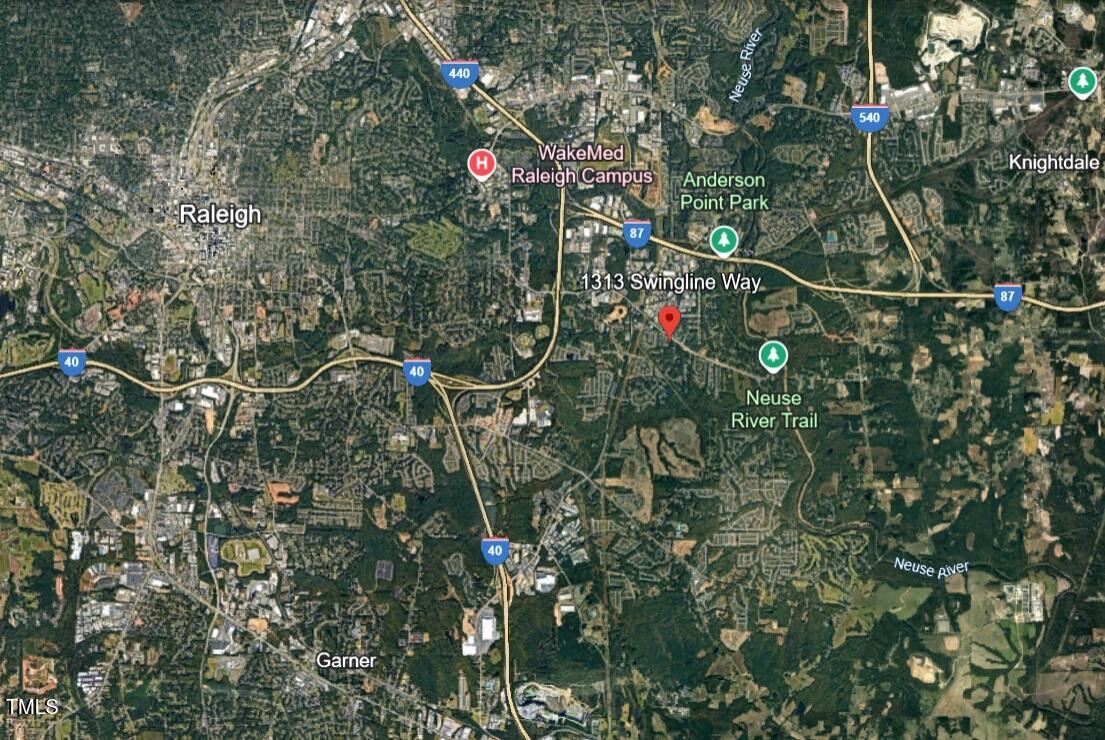 1313 Swingline Way Raleigh, NC 27610 - Photo 25 of 26 Google earth 4