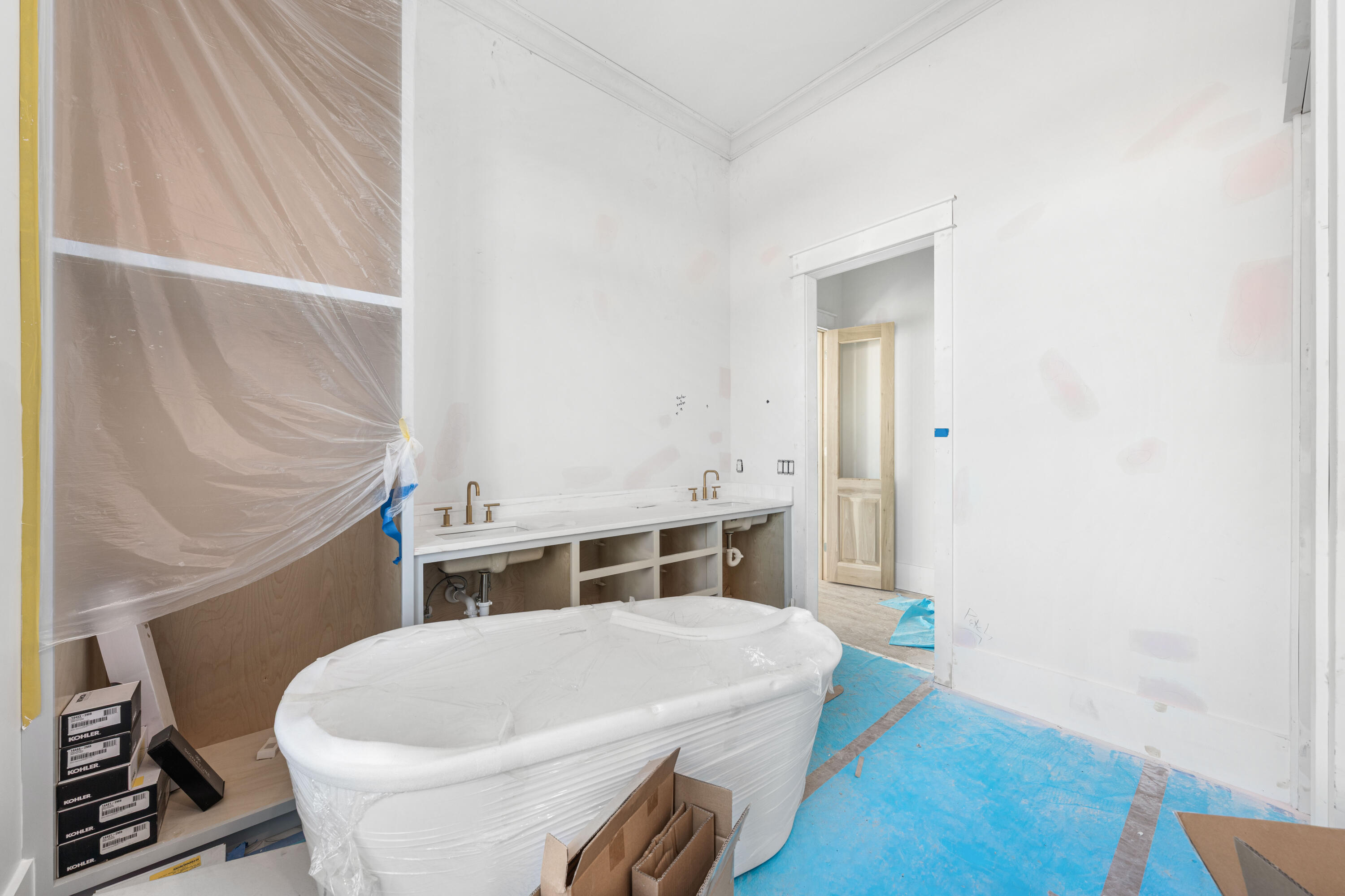 158 Sandcord Dr Inlet Beach Inlet Beach, FL 32461 - Photo 23 of 53 a bathroom with a sink and a mirror