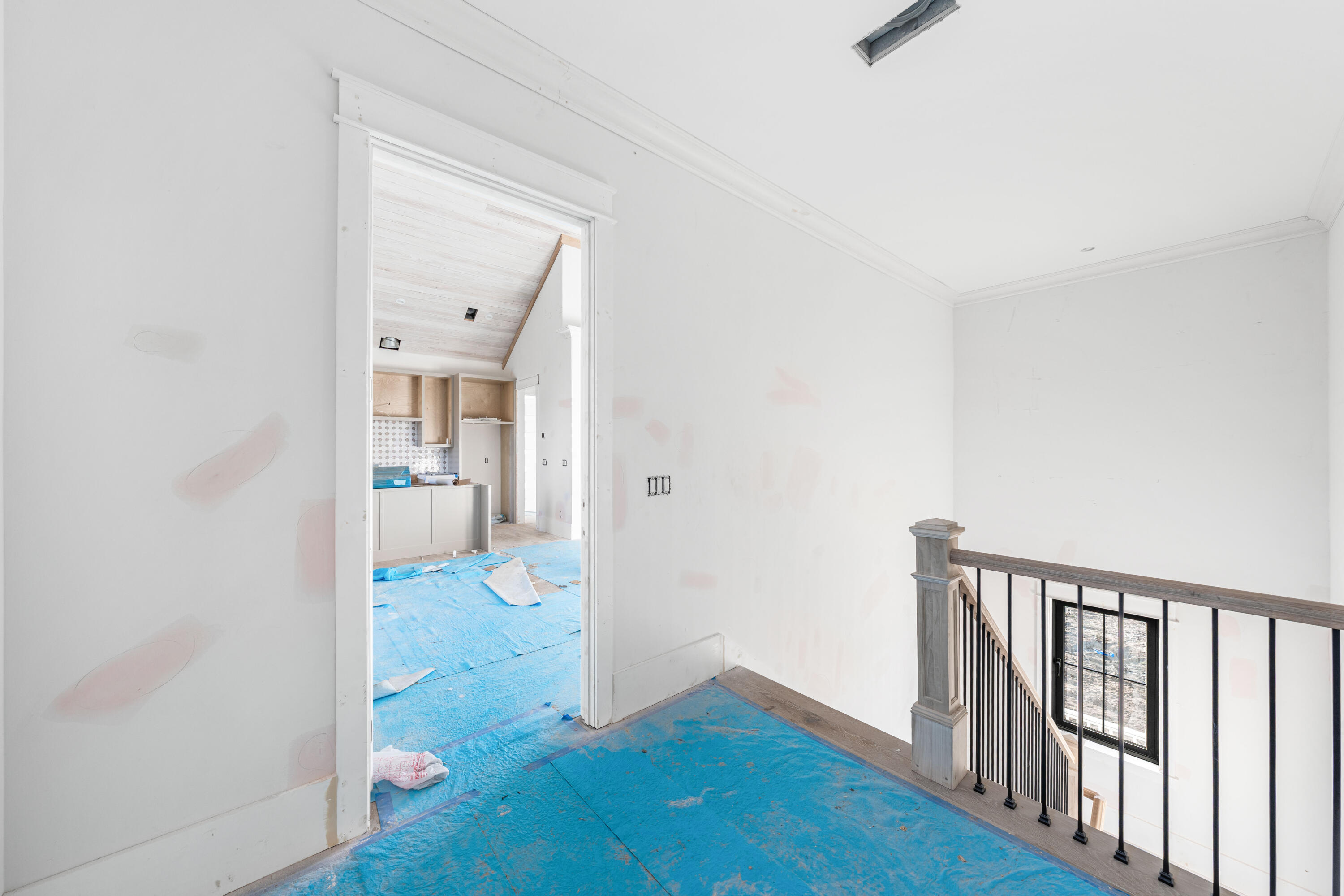 158 Sandcord Dr Inlet Beach Inlet Beach, FL 32461 - Photo 43 of 53 a view of a hallway with wooden floor and a livingroom