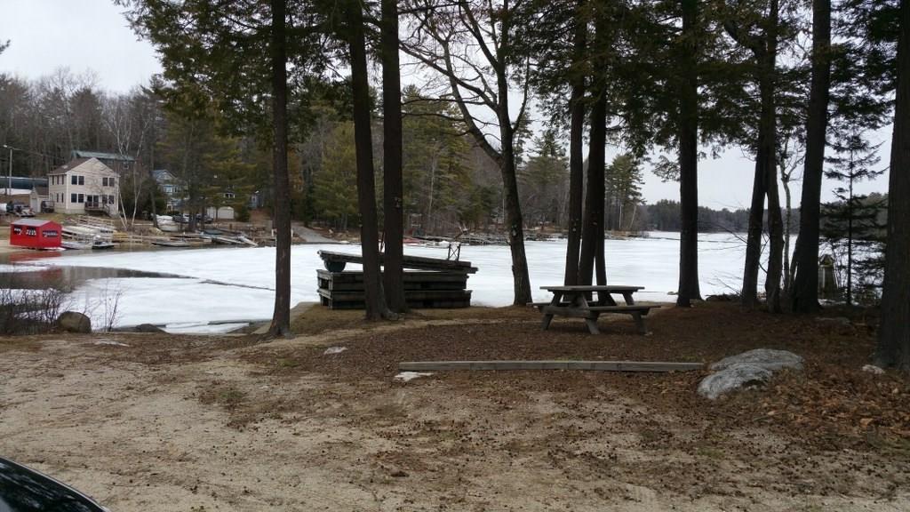 124 Acadia Road Casco, ME 04015 - Photo 4 of 20 Waterfront...waiting for the ice to...