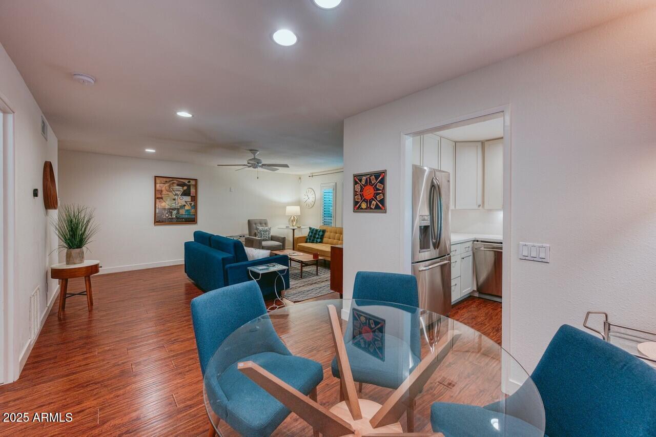 5221 North 24th Street, Unit 102 Phoenix, AZ 85016 - Photo 6 of 19 Dining to Great Room