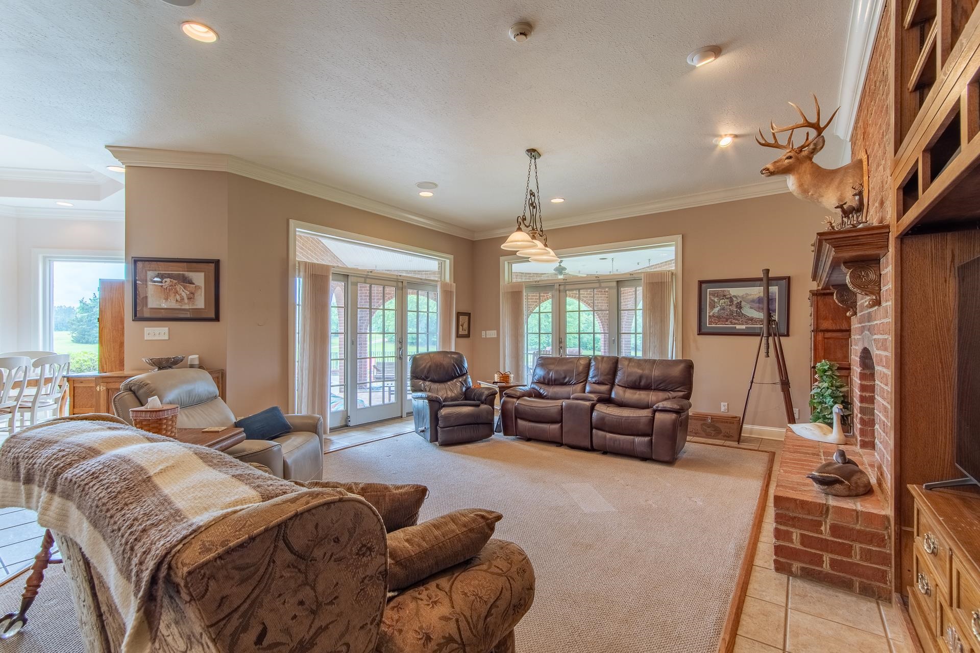4265 Charlie Pounds Road Stantonville, TN 38379 - Photo 14 of 40 a living room with furniture and a large window