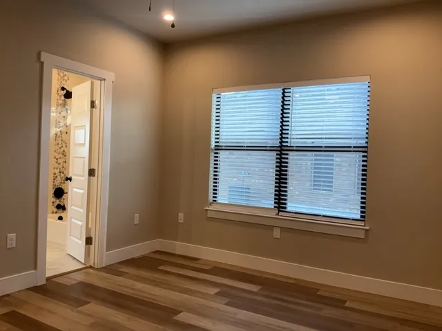 wooden floor in an empty room