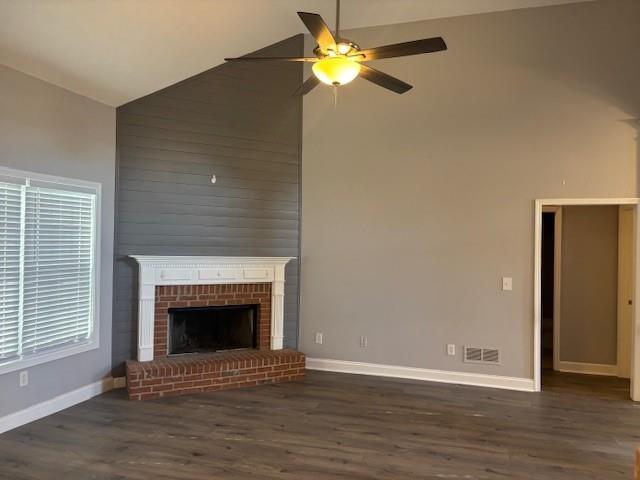 50 Blue Grass Way Oxford, GA 30054 - Photo 5 of 36 a view of a livingroom with a fireplace and a window