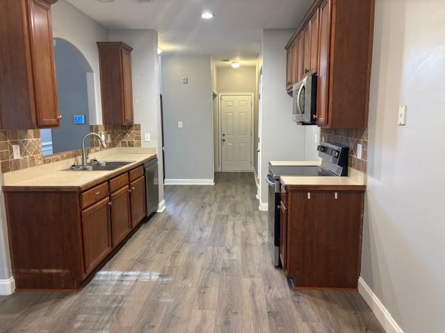 50 Blue Grass Way Oxford, GA 30054 - Photo 10 of 36 a bathroom with a sink a mirror and a shower