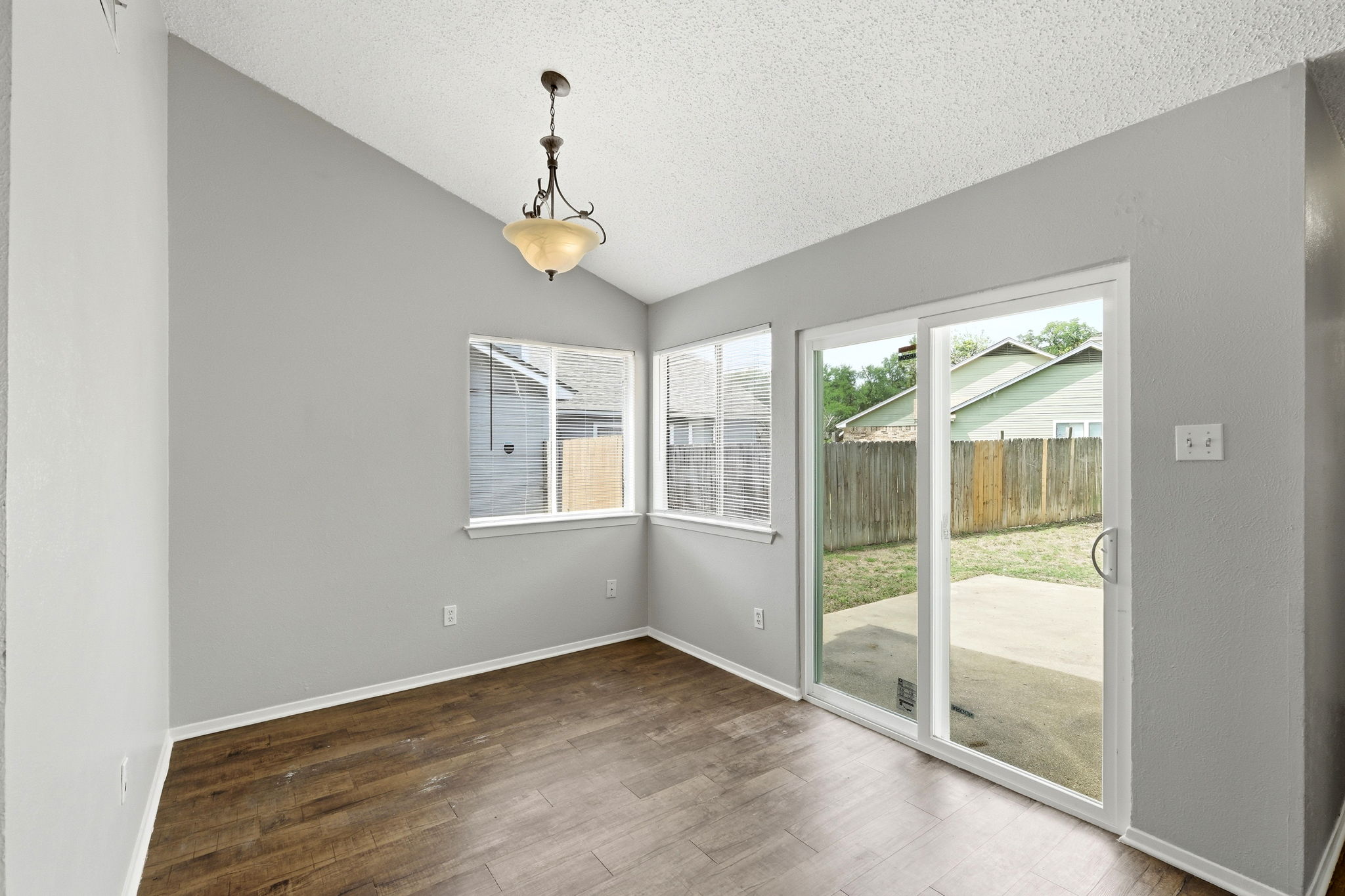 2511 Howellwood Way, Unit A Austin, TX 78748 - Photo 5 of 16 a view of an empty room with a window