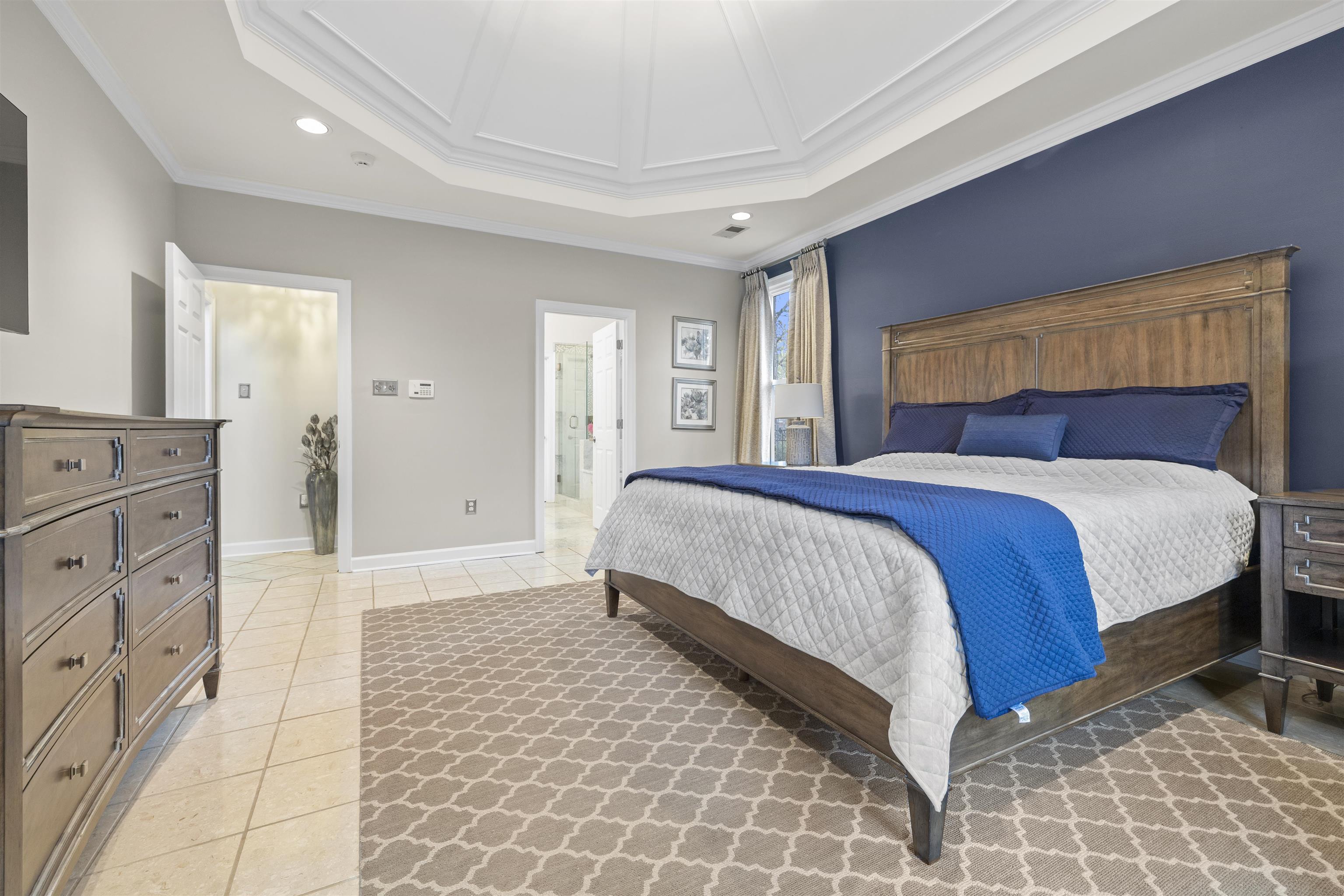 2163 Houston Pass Collierville, TN 38139 - Photo 13 of 30 a bedroom with a bed and a window