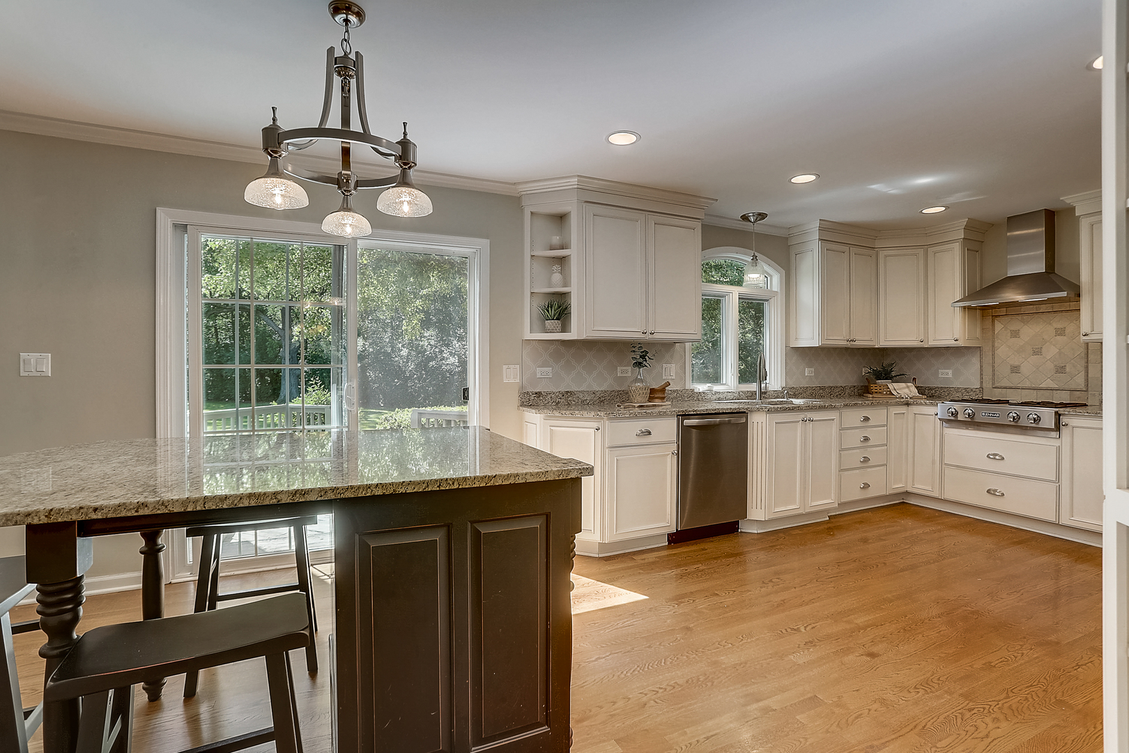 1760 Saddle Hill Road Libertyville, IL 60048 - Photo 6 of 28 a kitchen with granite countertop counter space a sink appliances and cabinets