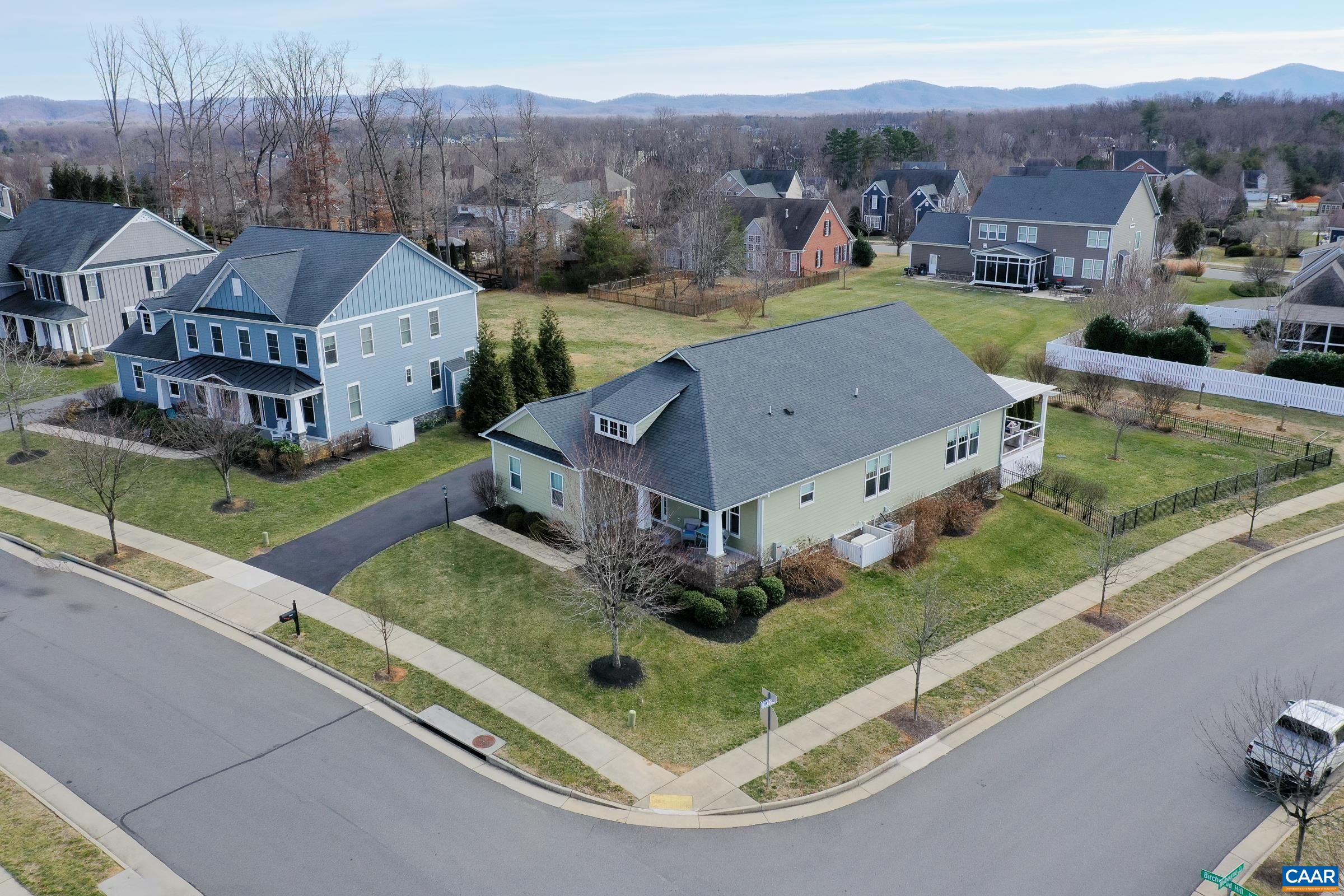 7652 Birchwood Hill Road Crozet, VA 22932 - Photo 2 of 64 an aerial view of residential houses with outdoor space and city view