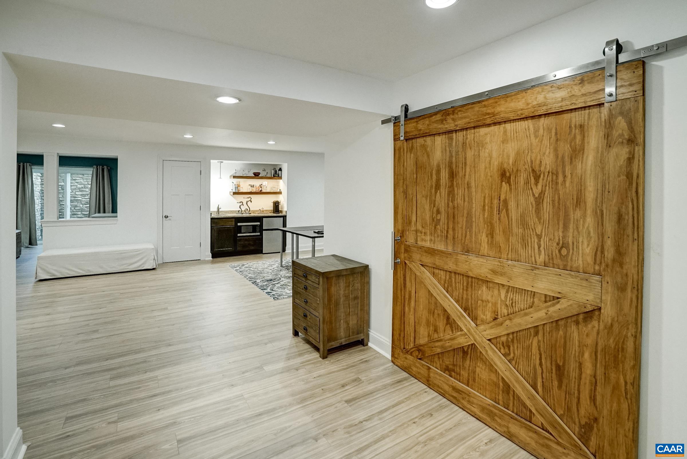7652 Birchwood Hill Road Crozet, VA 22932 - Photo 46 of 64 Sliding barn doors to home office/bedroom 4