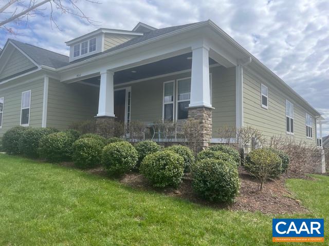 7652 Birchwood Hill Road Crozet, VA 22932 - Photo 64 of 64 front view of a house with a yard
