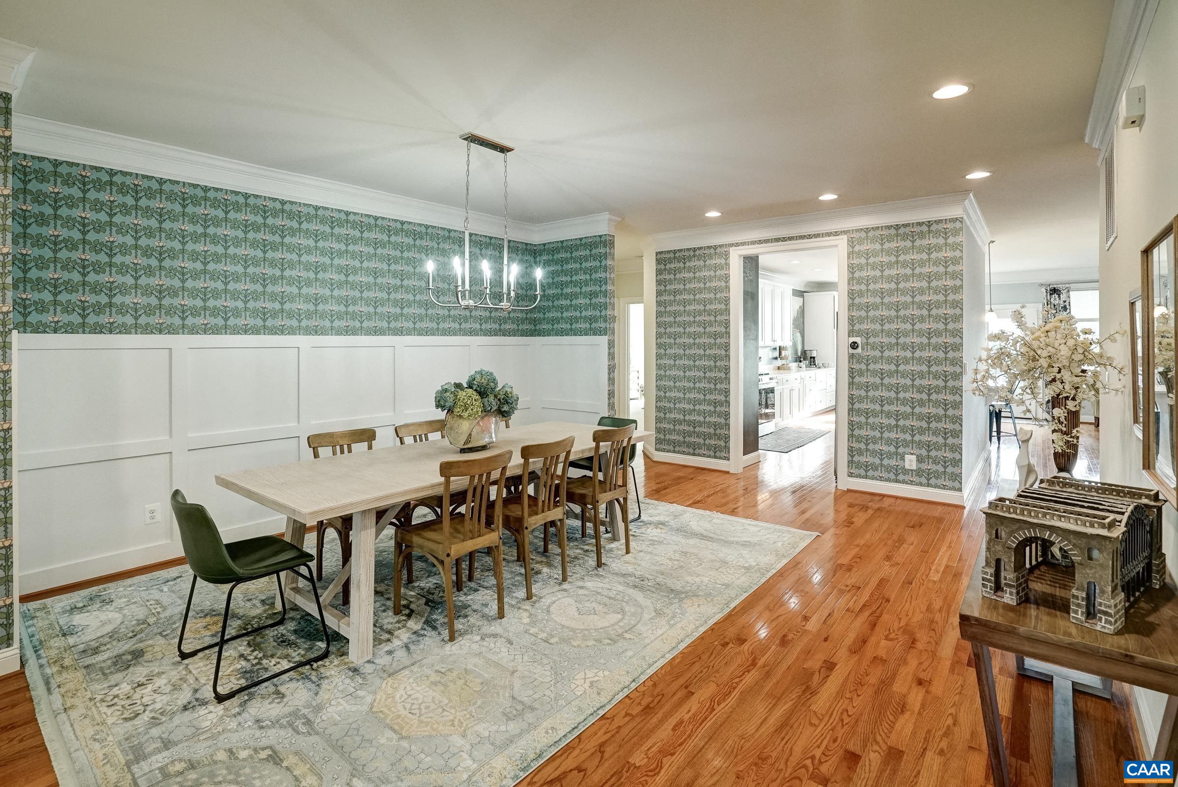 7652 Birchwood Hill Road Crozet, VA 22932 - Photo 8 of 64 a view of a dining room with furniture window and outside view