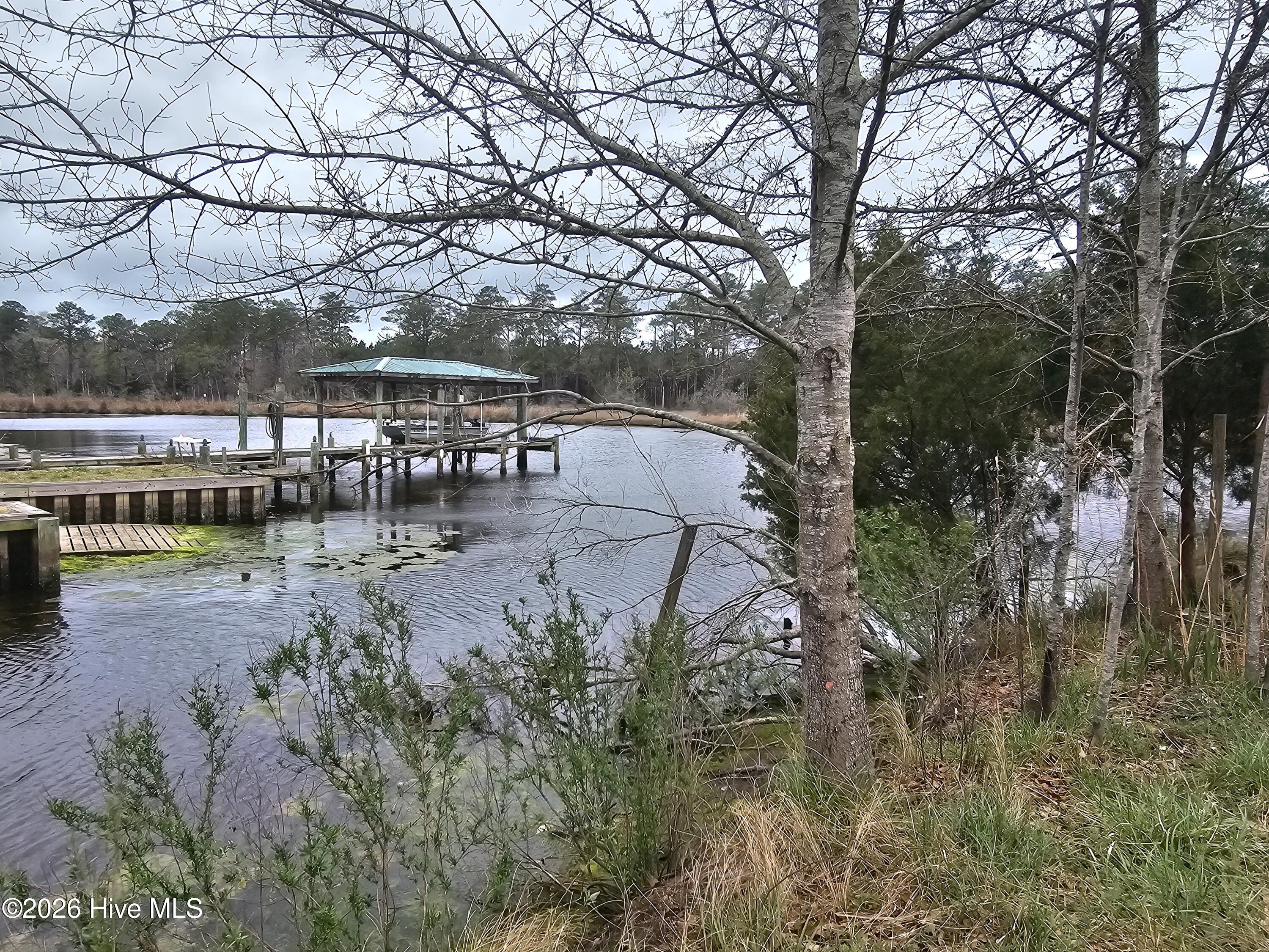 251 Alligator Loop Road Merritt, NC 28556 - Photo 2 of 8 View of the water to the left.
