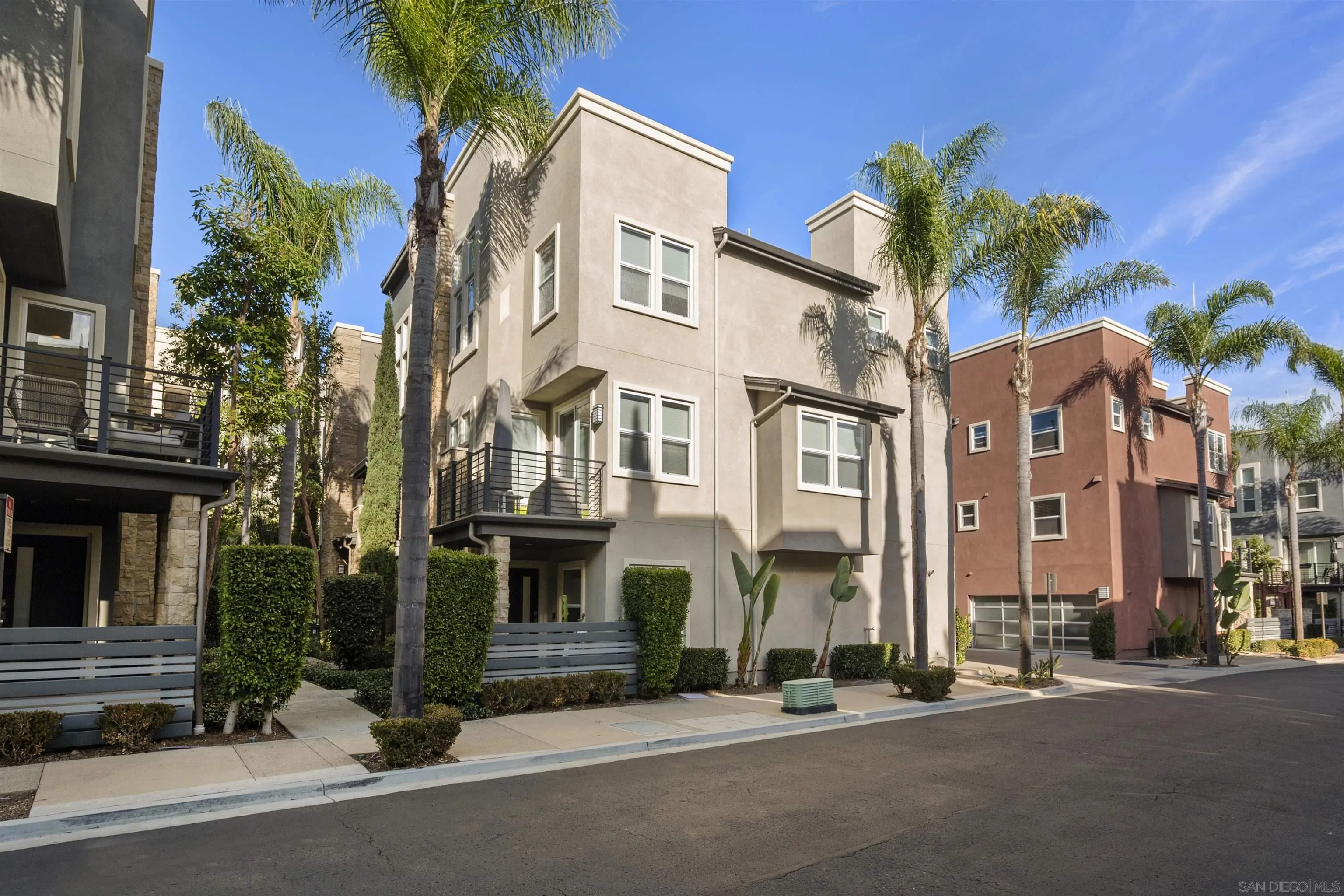 7834 Inception Way San Diego, CA 92108 - Photo 2 of 62 front view of a building with a street