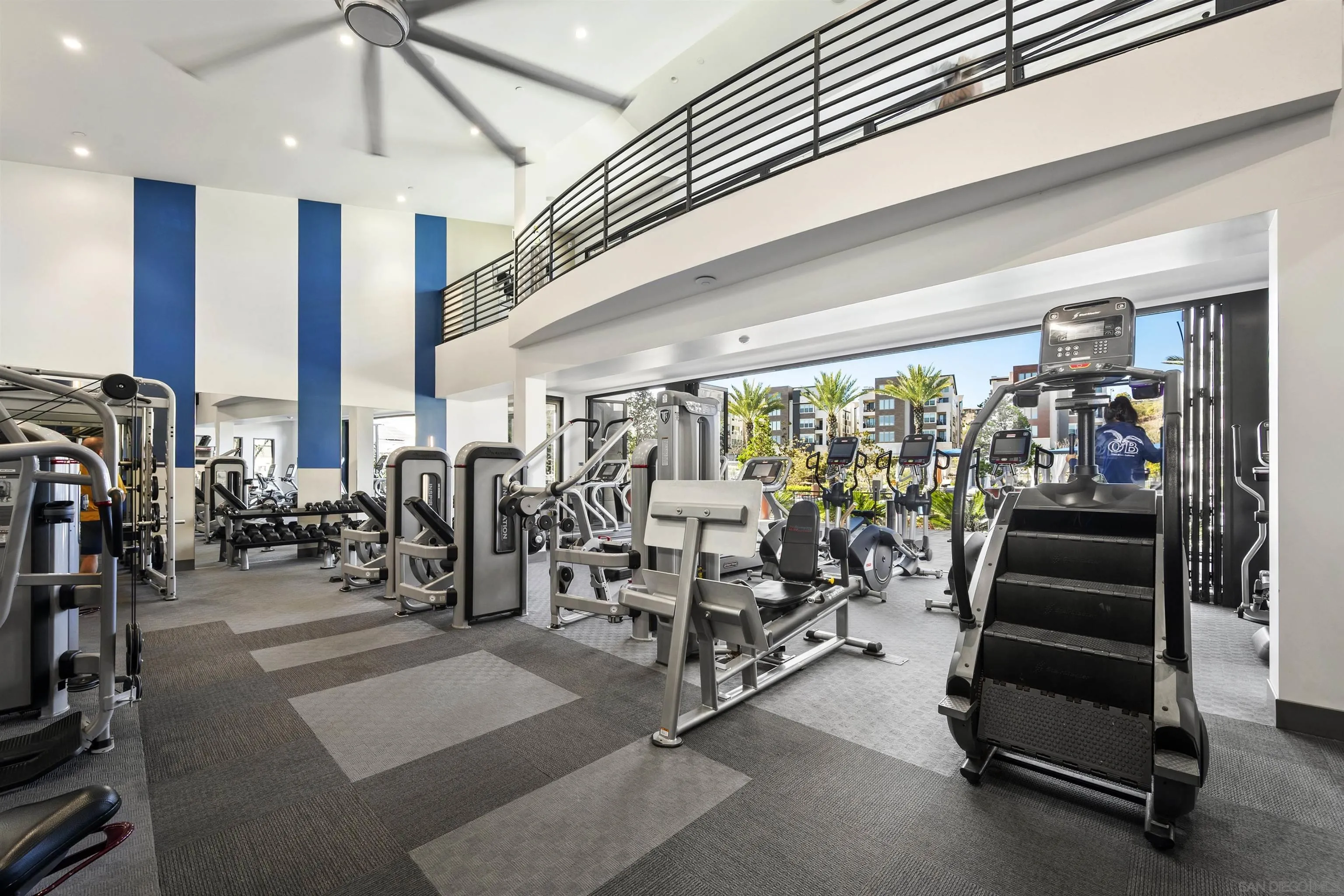 7834 Inception Way San Diego, CA 92108 - Photo 42 of 62 a view of a room with gym equipment