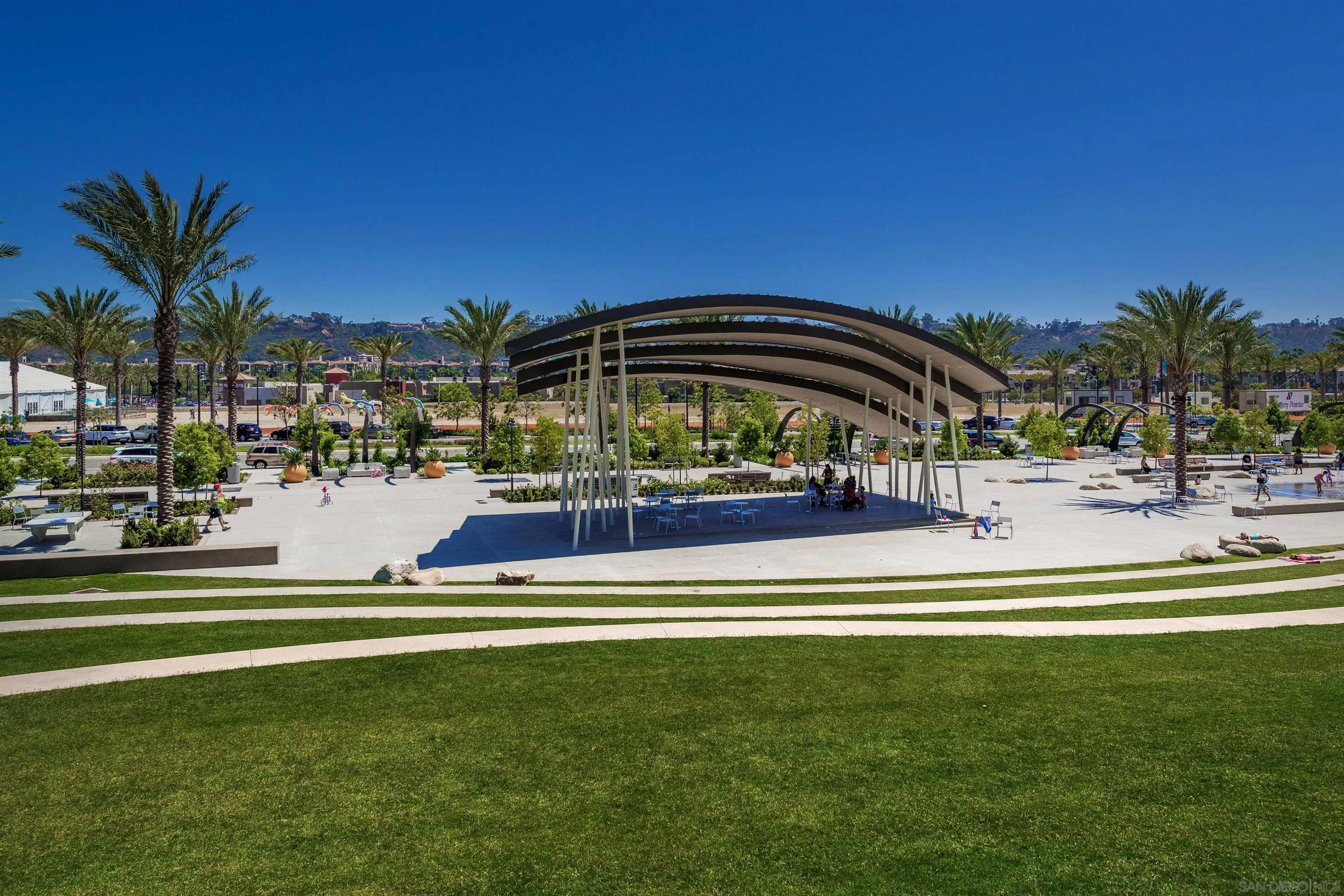 7834 Inception Way San Diego, CA 92108 - Photo 46 of 62 a view of swimming pool with outdoor seating and deck in the back