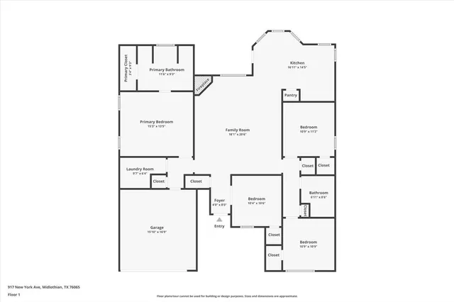 a picture of a floor plan