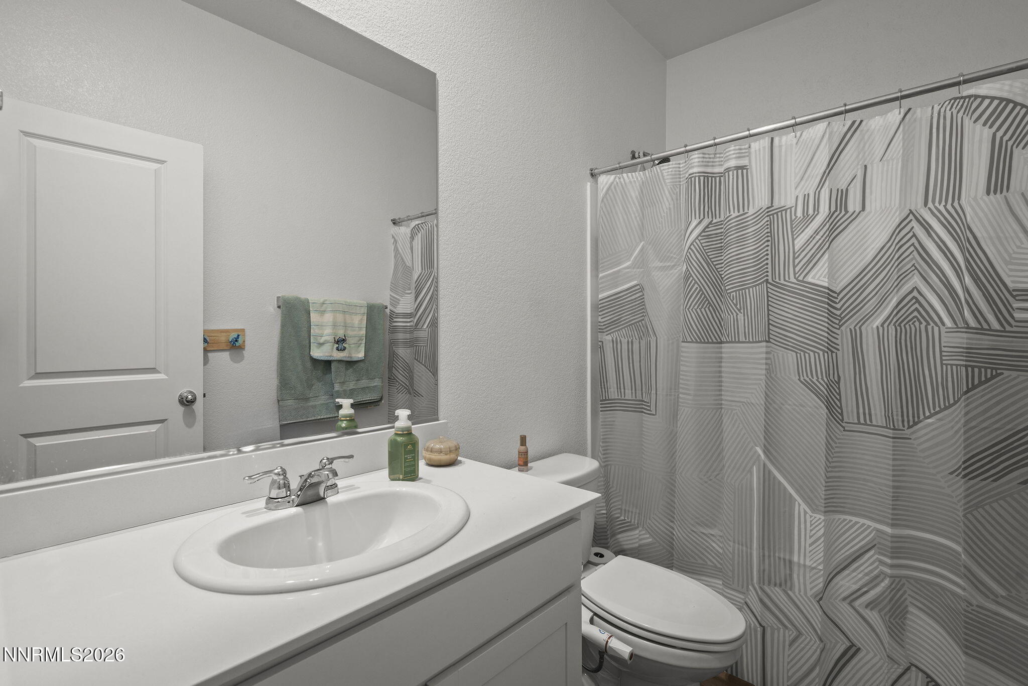 738 Butte Creek Road Dayton, NV 89403 - Photo 17 of 28 a bathroom with a sink toilet and shower
