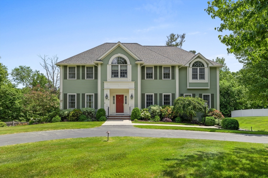 4 Coderre Way Andover, MA 01810 - Photo 1 of 35 a front view of a house with a yard