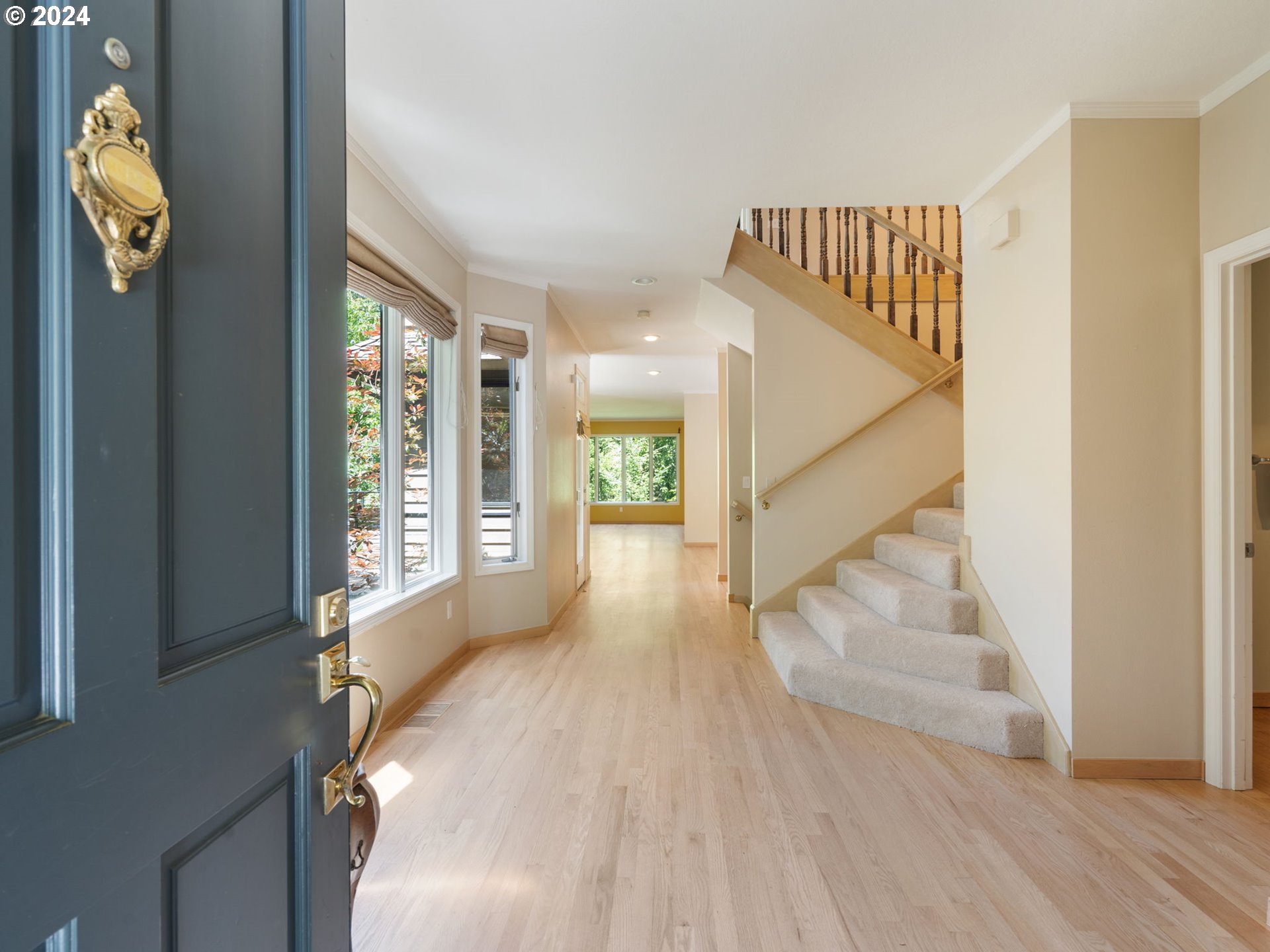 3209 Southwest Talbot Road Portland, OR 97201 - Photo 3 of 35 a view of entryway with wooden floor